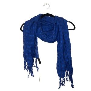 Banana Republic blue striped scarf